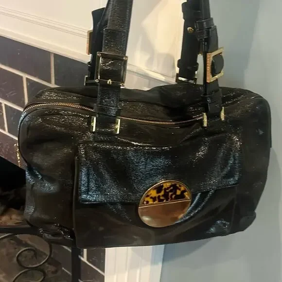 Vintage Tory Burch Metallic Leather Shimmer Bag - Picture 2 of 16